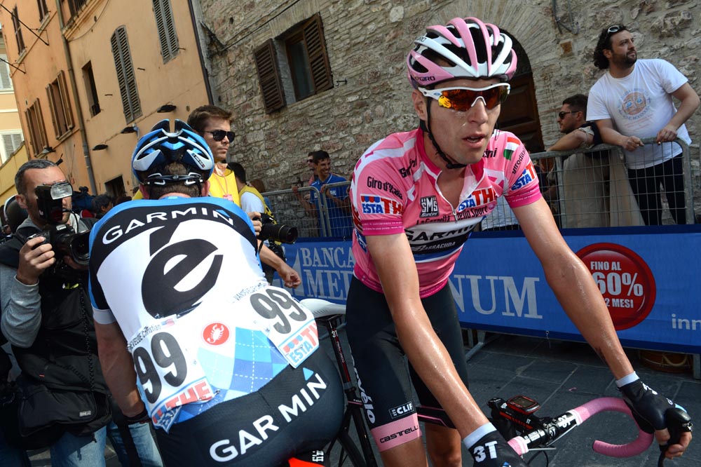 Christian Vande Velde and Ryder Hesjedal, Giro d'talia 2012, stage 10