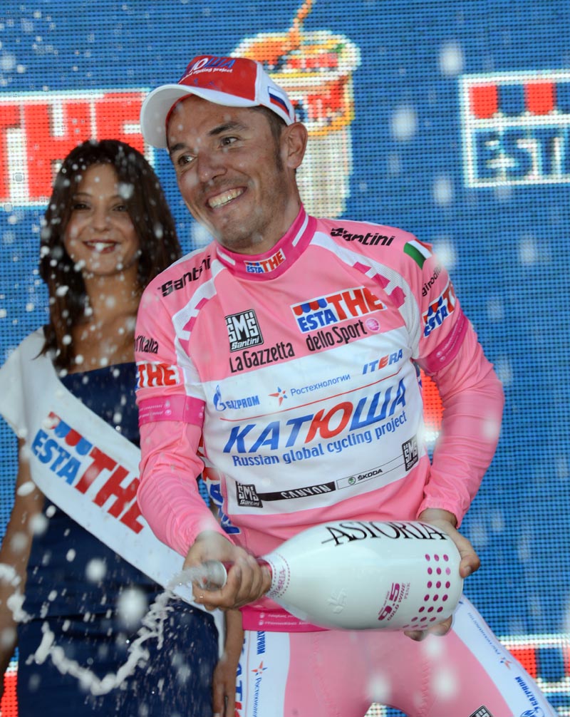 Joaquin Rodriguez in lead, Giro d'Italia 2012, stage 11