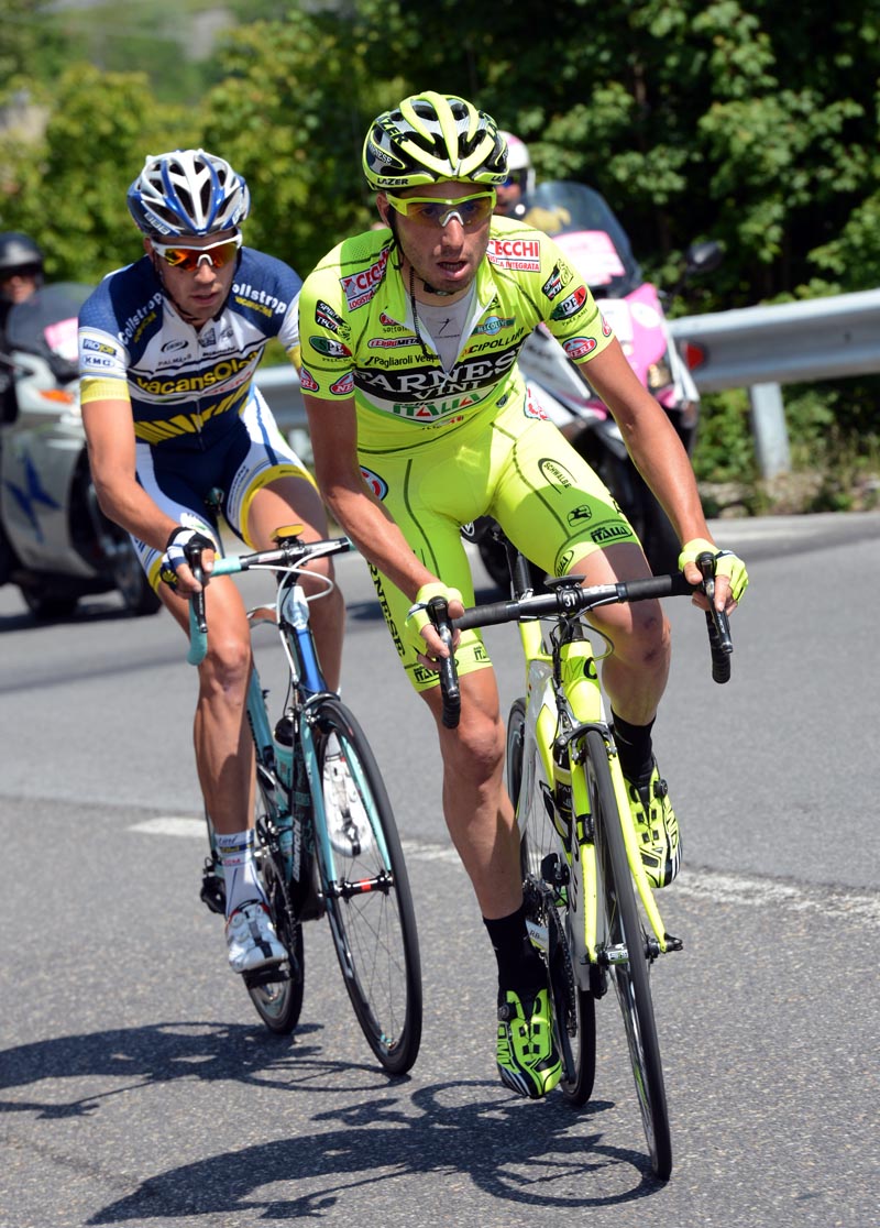 Keizer in escape, Giro d'Italia 2012, stage 13