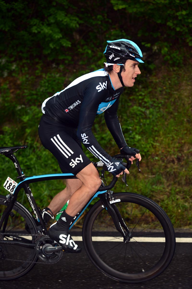 Geraint Thaoms, Giro d'Italia 2012, stage 15
