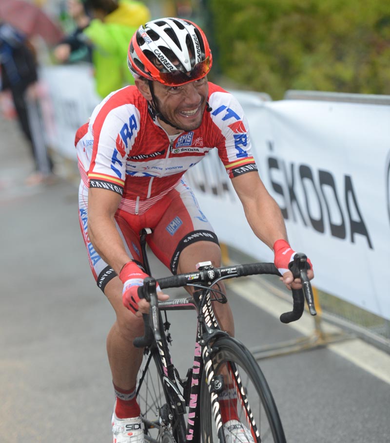 Joaquin Rodriguez attacks, Giro d'Italia 2012, stage 15