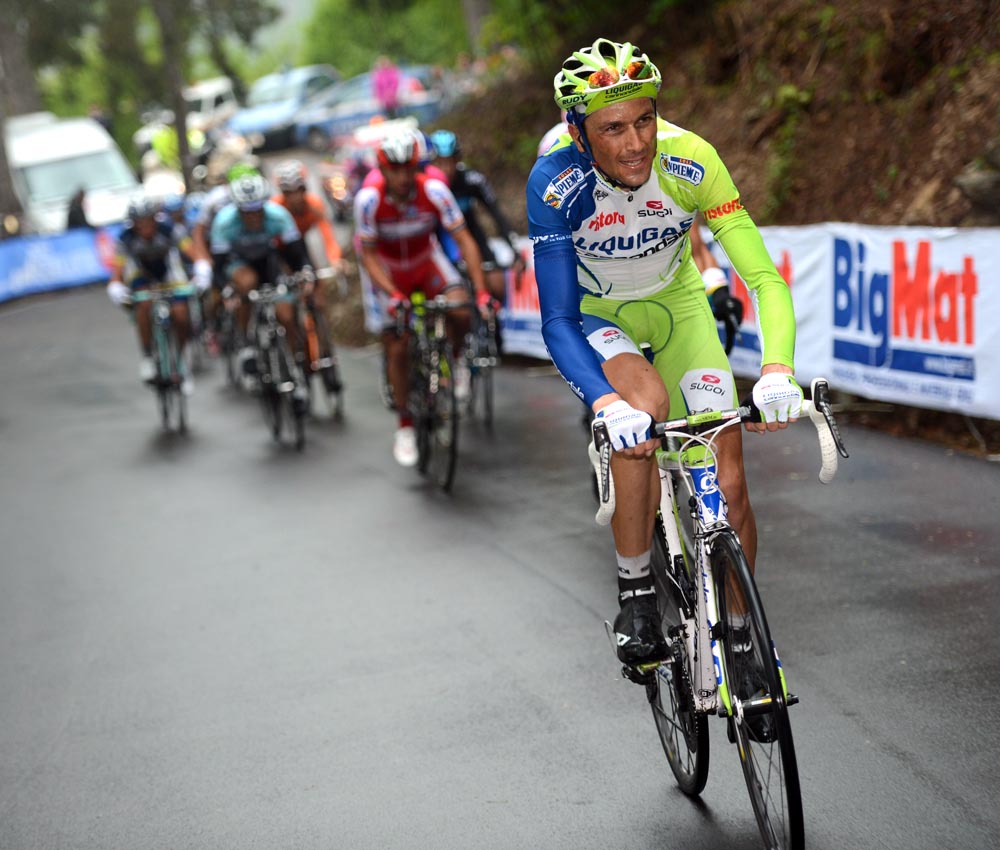 Ivan Basso attacks, Giro d'Italia 2012, stage 15