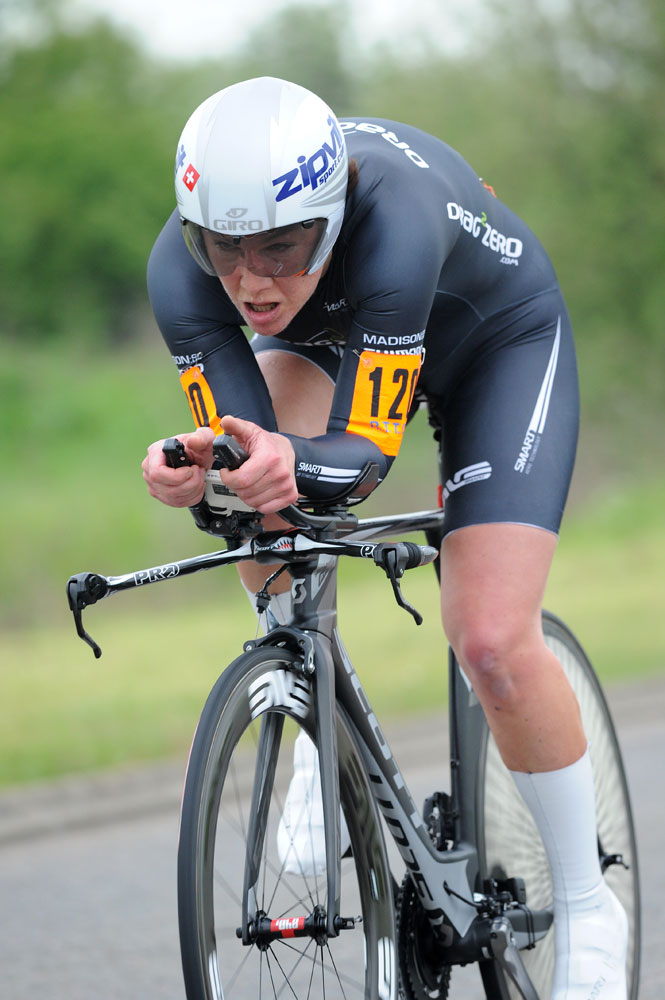 Julian Shaw, first woman, National 10-mile time trial championships 2012
