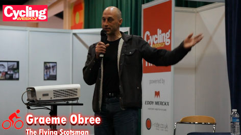 Graeme Obree at Road Cycling Show 2012 Graeme Obree at Road Cycling Show 2012