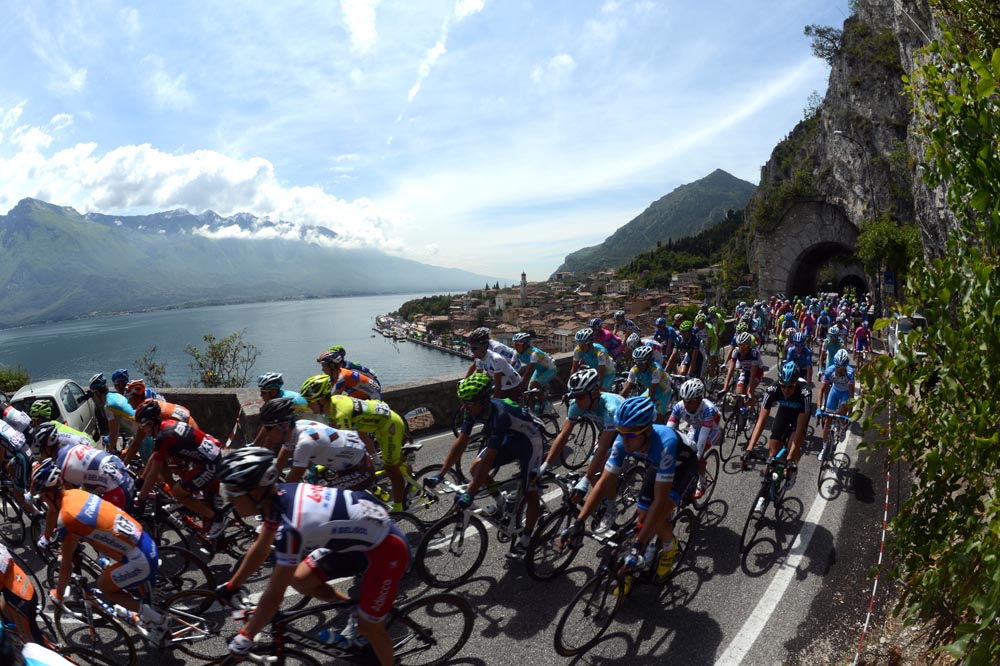 Garda start, Giro d'Italia 2012, stage 16 Garda start, Giro d'Italia 2012, stage 16