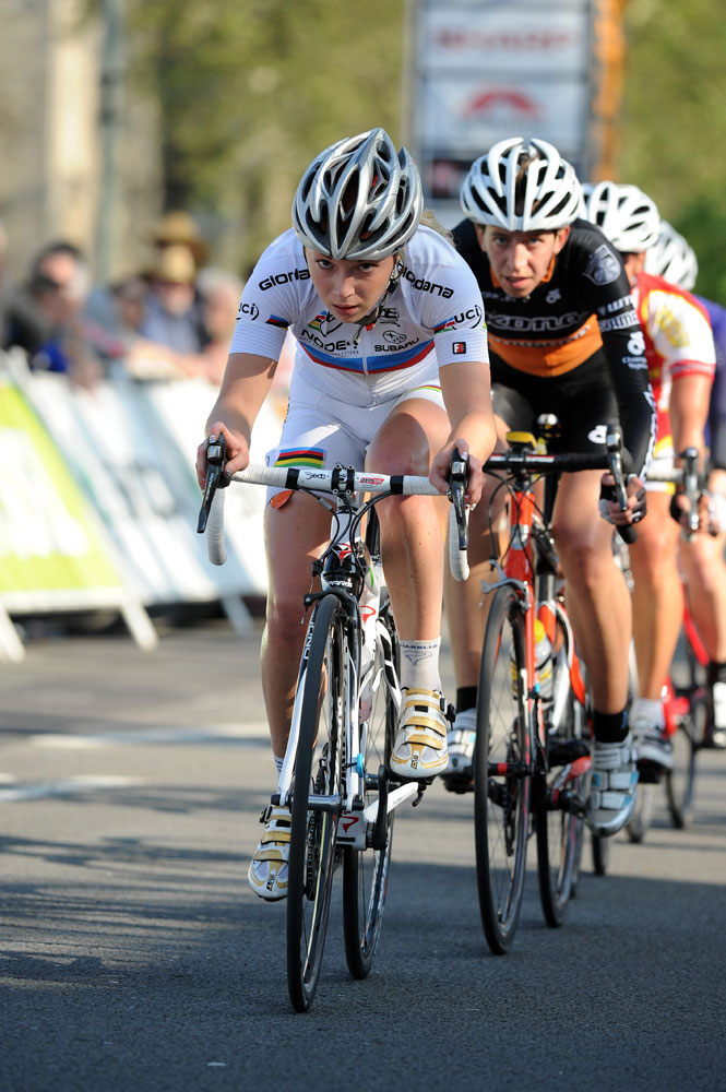 Lucy Garner on front, Tour Series 2012, Oxford