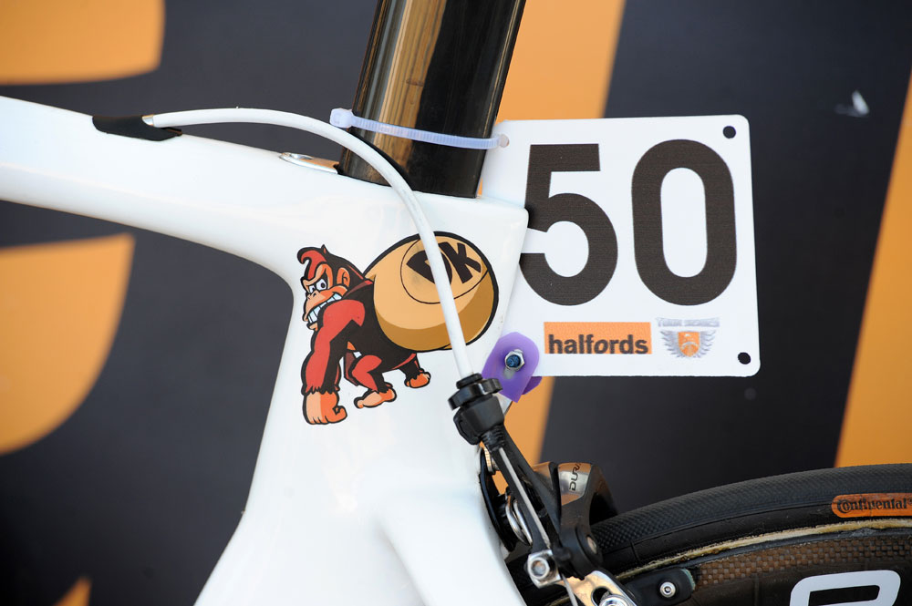 Mansell's race number, Tour Series 2012, Oxford