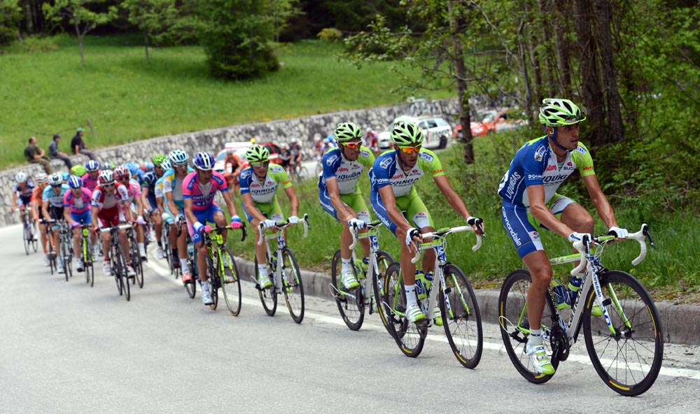 Liquigas-Cannondale chase, Giro d'Italia 2012, stage 17
