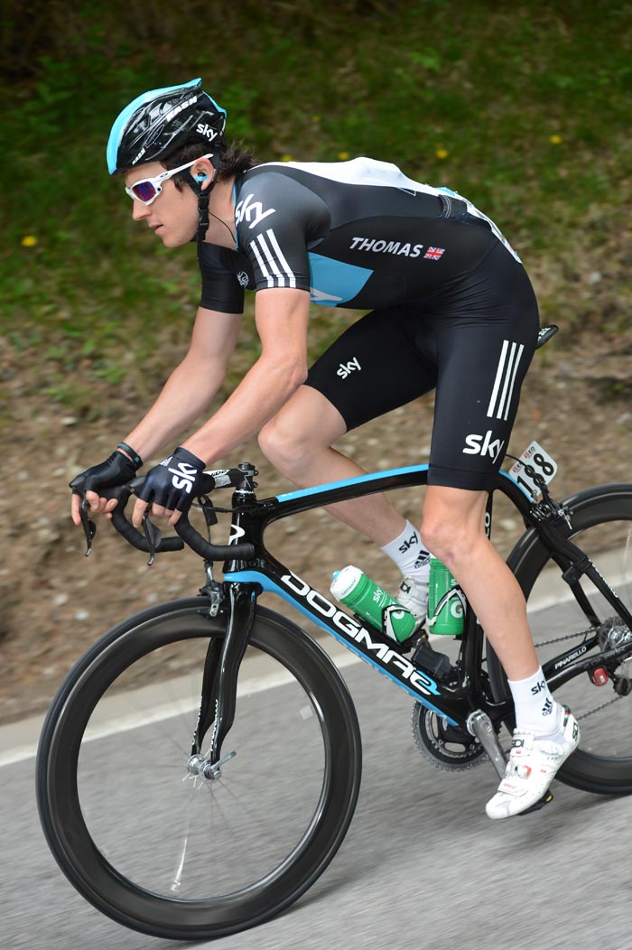 Geraint Thomas, Giro d'Italia 2012, stage 18