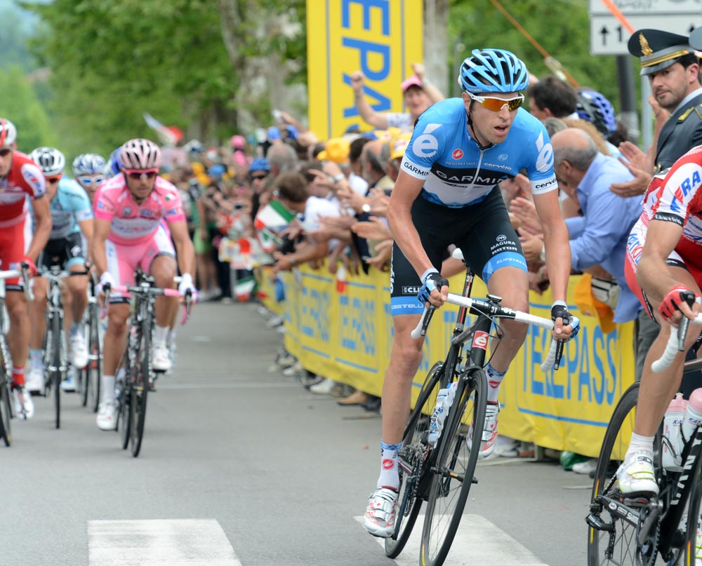 Ryder Hesjedal, Giro d'Italia 2012, stage 18