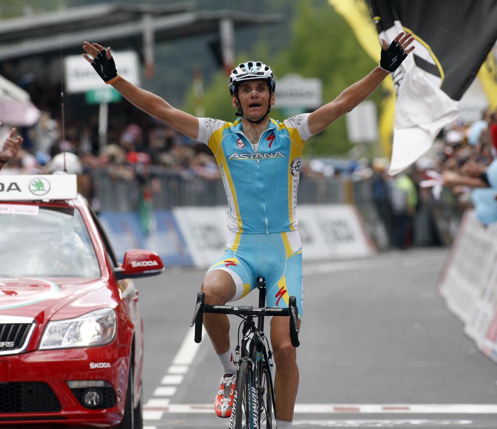 Roman Kreuziger wins, Giro d'Italia 2012, stage 19 Roman Kreuziger wins, Giro d'Italia 2012, stage 19