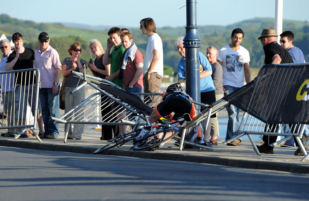 Williams crash, Tour Series 2012, round five, Aberystwyth