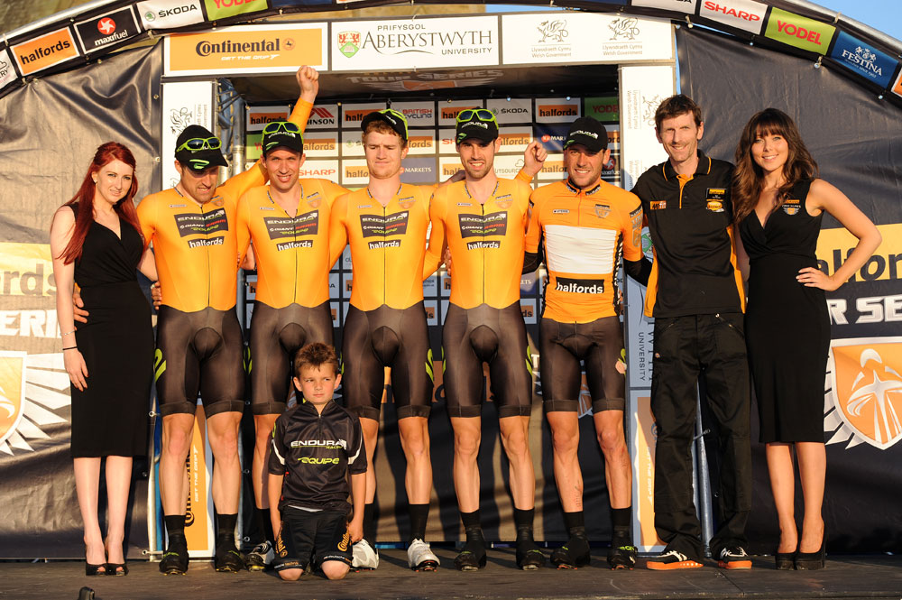 Endura team, Tour Series 2012, round five, Aberystwyth