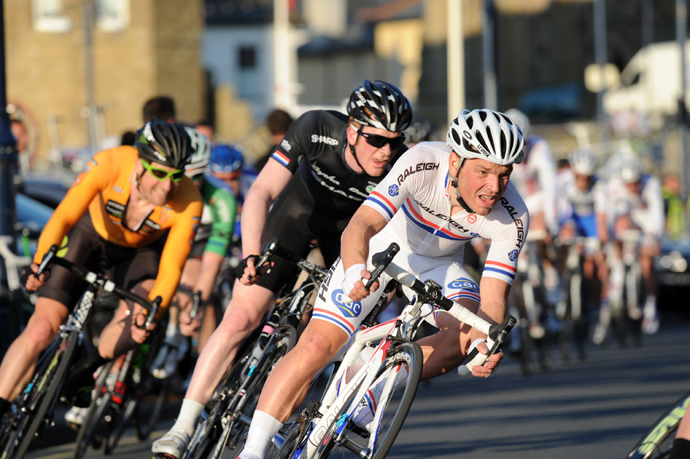 Graham Briggs on front, Tour Series 2012, round five, Aberystwyth