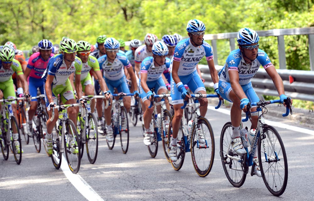 Colnago chase, Giro d'Italia 2012, stage 20