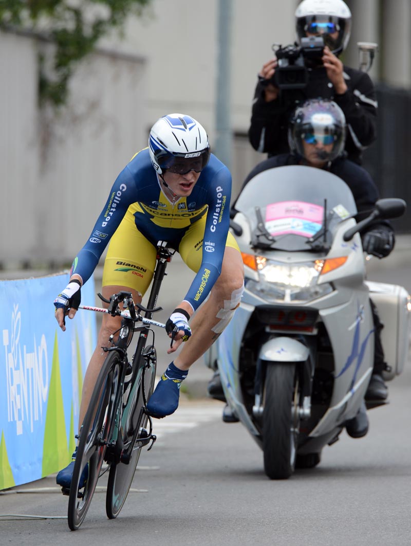 Gustav Erik Larsson, Giro d'Italia 2012, stage 21