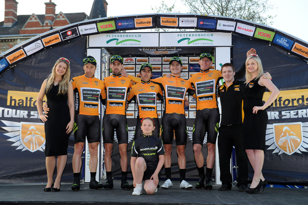 Endura lead, Tour Series 2012, round 6, Peterborough Endura lead, Tour Series 2012, round 6, Peterborough