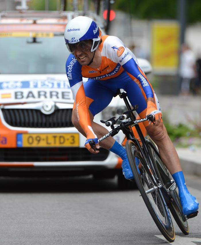 Carlos Barredo, Criterium du Dauphine 2012, prologue