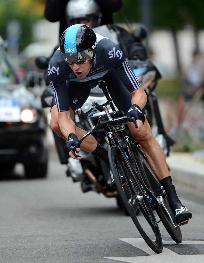 Bradley Wiggins, Criterium du Dauphine 2012, prologue
