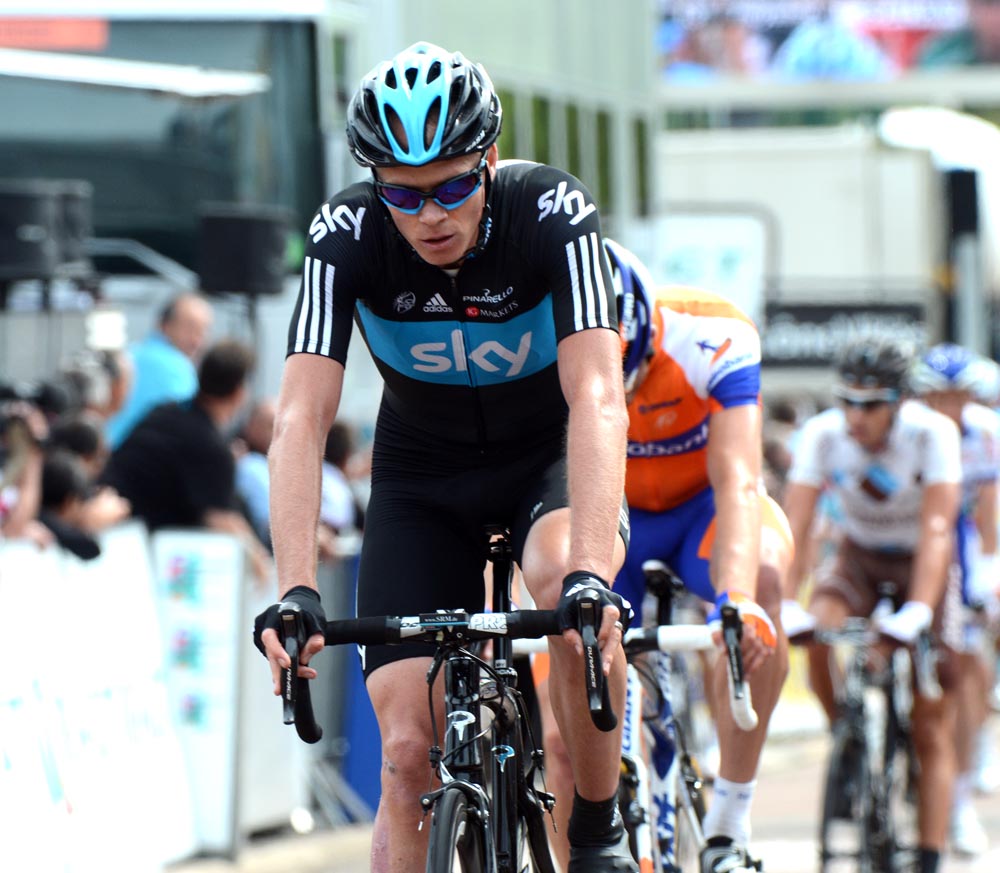 Chris Froome, Criterium du Dauphine 2012, stage three