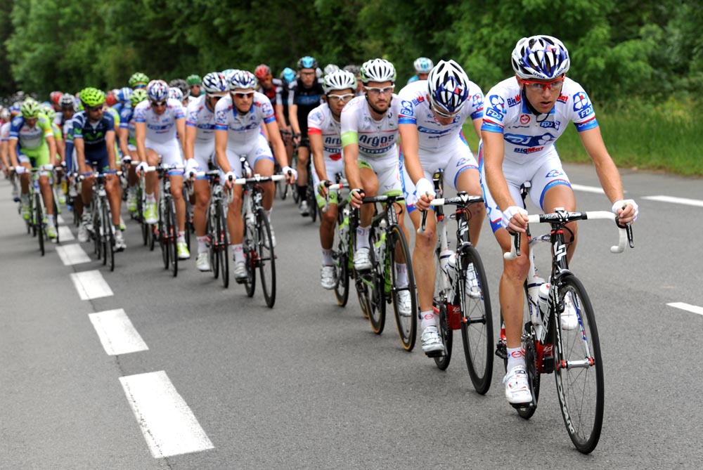FDJ-BigMat chase, Criterium du Dauphine 2012, stage three