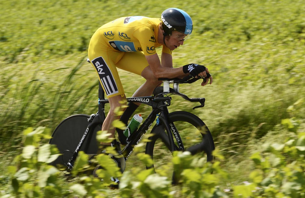Bradley Wiggins, Criterium du Dauphine 2012, stage four ITT