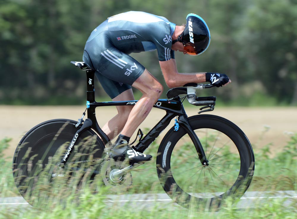 Chris Froome, Criterium du Dauphine 2012, stage four ITT