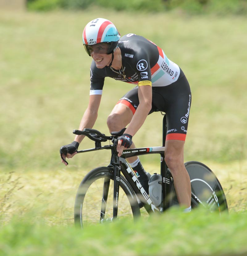 Andy Schleck, Criterium du Dauphine 2012, stage four ITT
