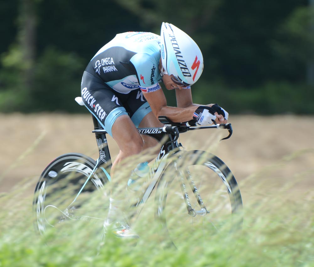 Sylvain Chavanel, Criterium du Dauphine 2012, stage four ITT
