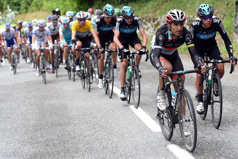 Tiago Machado and Sky, Criterium du Dauphine 2012, stage five