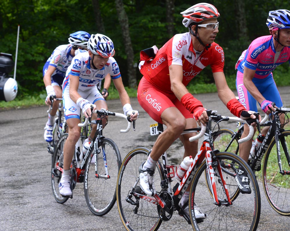 Mouncoutie in break, Criterium du Dauphine 2012, stage five