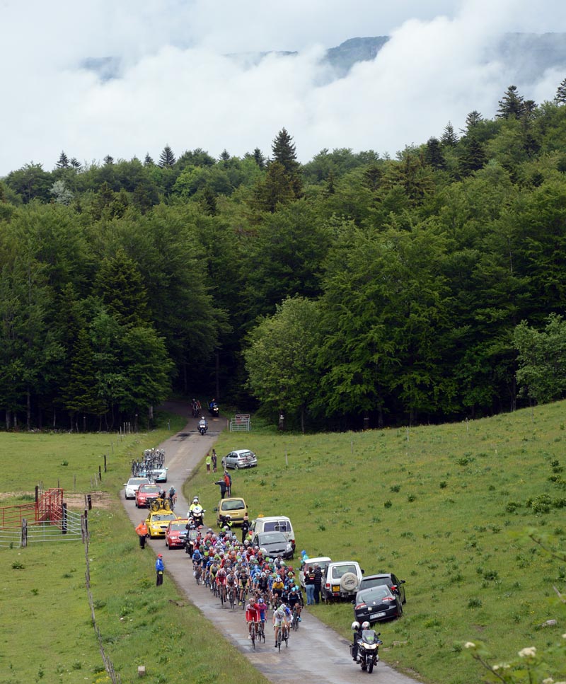 Le Grand Colombier, Criterium du Dauphine 2012, stage five