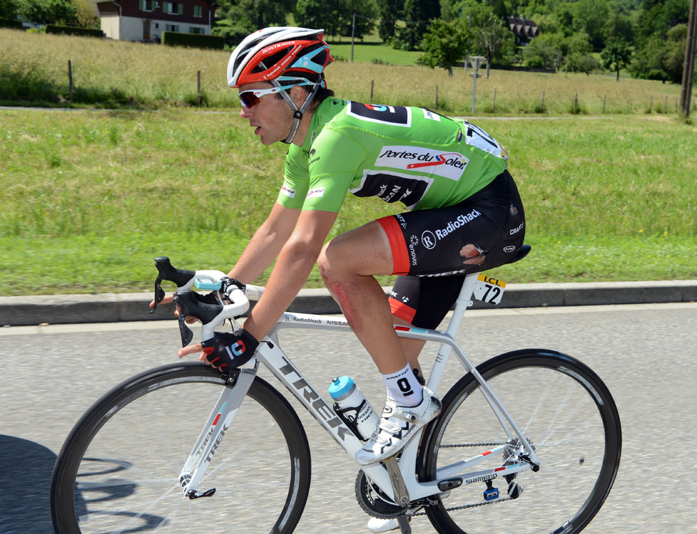 Tony Gallopin, Criterium du Dauphine 2012, stage six