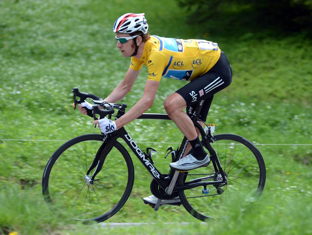 Bradley Wiggins, Criterium du Dauphine 2012, stage six Bradley Wiggins, Criterium du Dauphine 2012, stage six