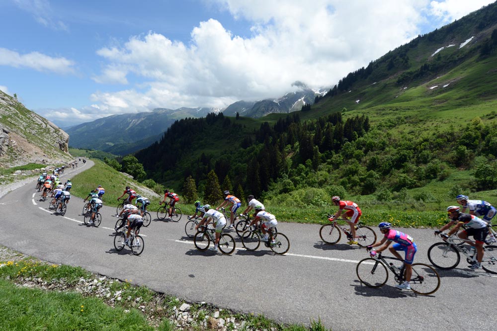 Col de la Colombi�re, Criterium du Dauphine 2012, stage six