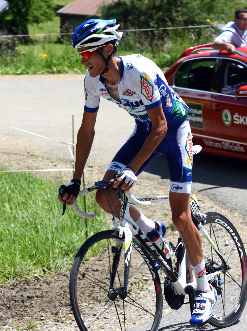 Brice Feillu solo, Criterium du Dauphine 2012, stage six