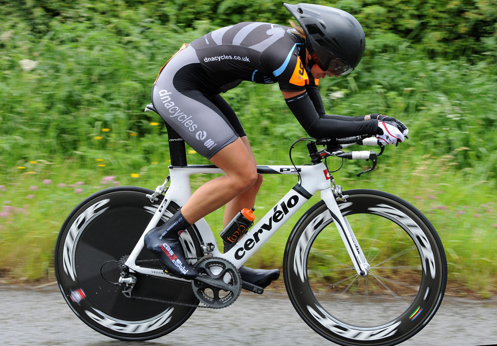 Jennifer Hewitt, sixth, National 25-mile time trial championships 2012