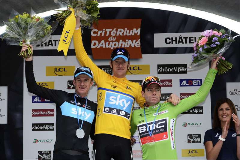 Bradley Wiggins wins 2012 Criterium du Dauphine Bradley Wiggins wins 2012 Criterium du Dauphine