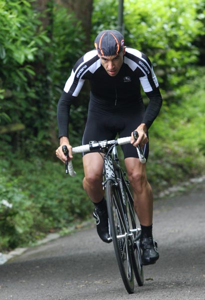 John Storms, winner, Waller Pain Hill-Climb 2012 John Storms, winner, Waller Pain Hill-Climb 2012