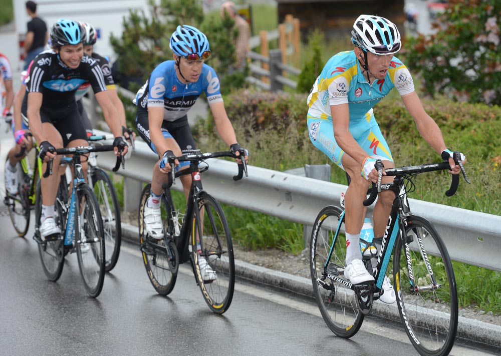 Roman Kreuziger and Tom Danielson, Tour de Suisse 2012, stage two