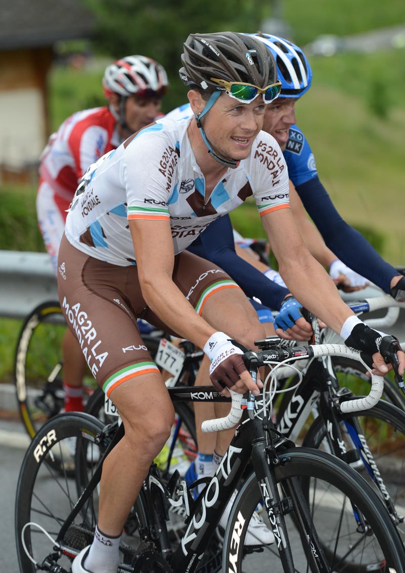 Nicolas Roche, Tour de Suisse 2012, stage two