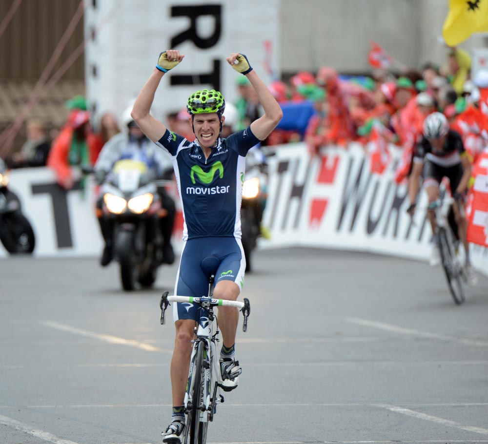 Rui Costa wins, Tour de Suisse 2012, stage two
