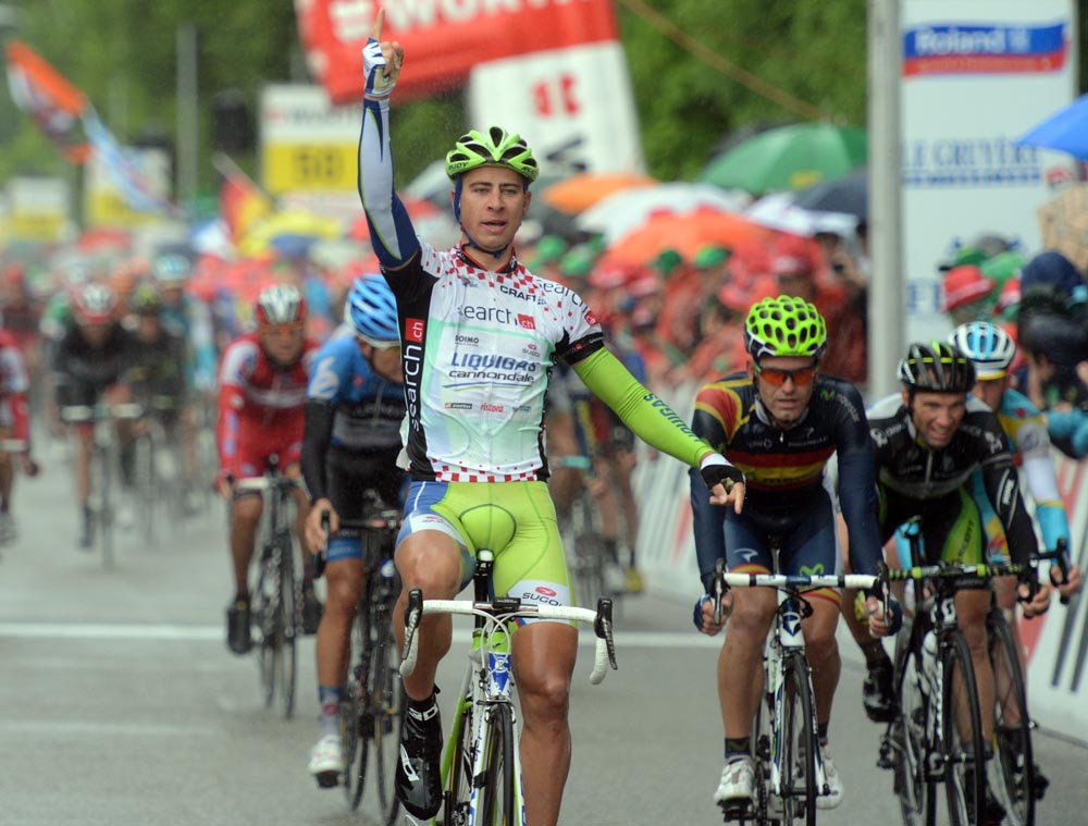 Peter Sagan wins, Tour de Suisse 2012, stage four