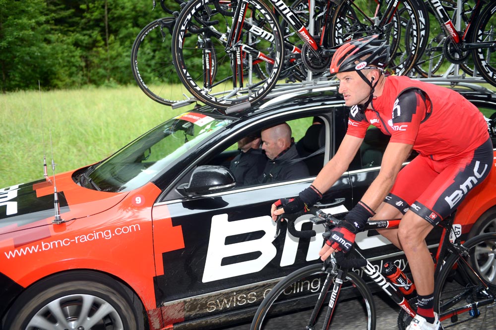 Steve Cummings, Tour de Suisse 2012, stage four Steve Cummings, Tour de Suisse 2012, stage four