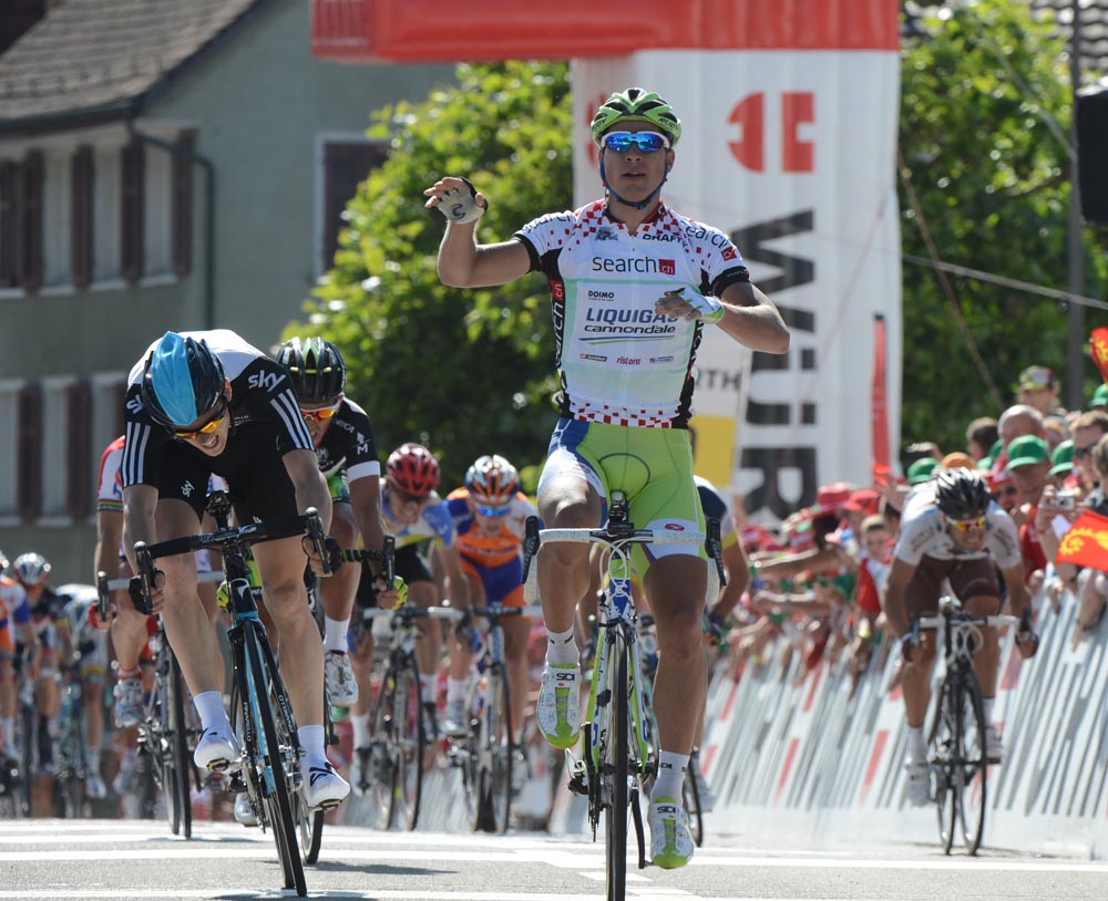 Peter Sagan wins, Tour de Suisse 2012, stage six Peter Sagan wins, Tour de Suisse 2012, stage six