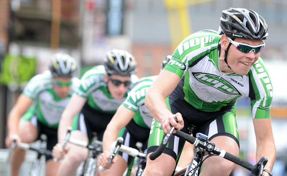 Hope team in TTT, Tour Series 2012, Stoke-on-Trent