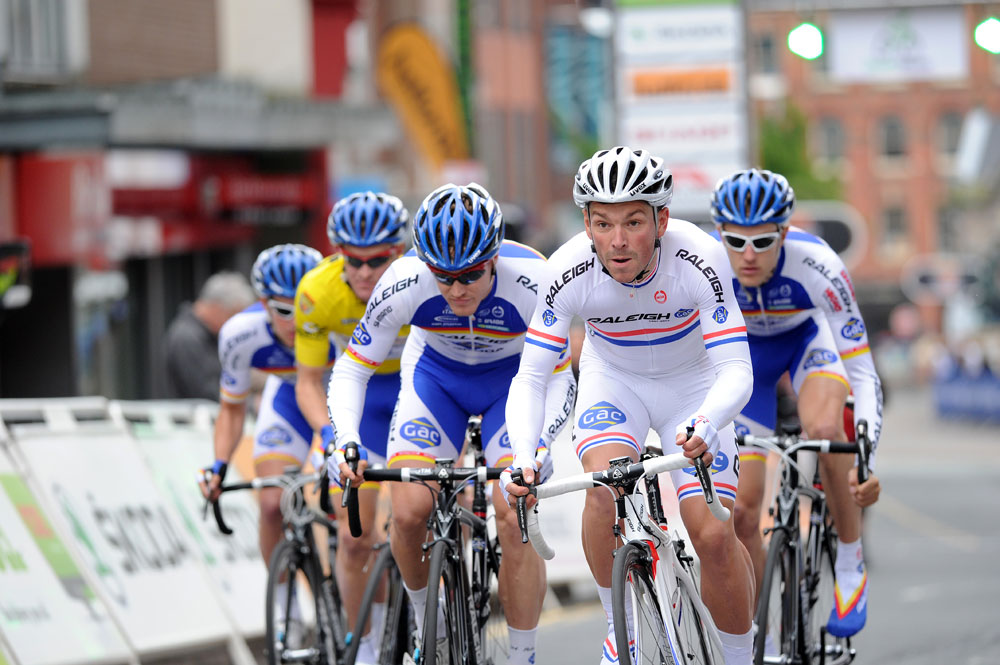 Raleigh in team time trial, Tour Series 2012, Stoke-on-Trent