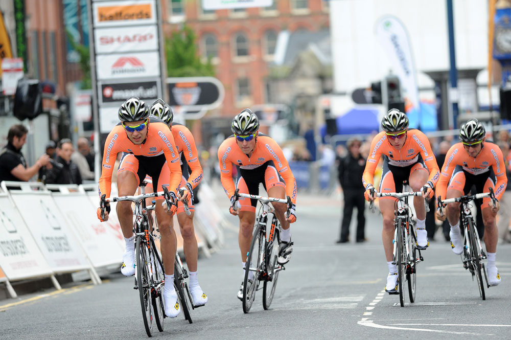 Node4-Giordana start TTT, Tour Series 2012, Stoke-on-Trent