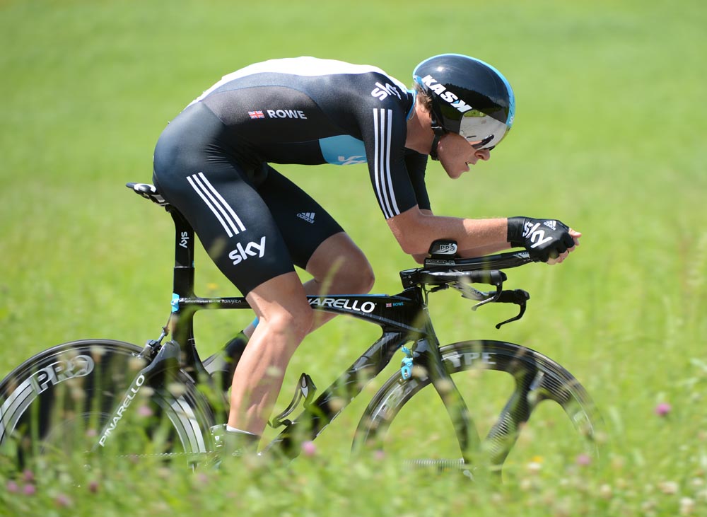 Luke Rowe, Tour de Suisse 2012, stage seven ITT