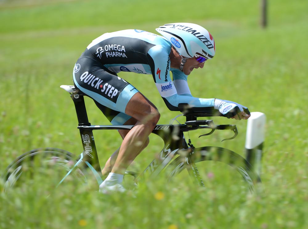 Peter Velits, Tour de Suisse 2012, stage seven ITT